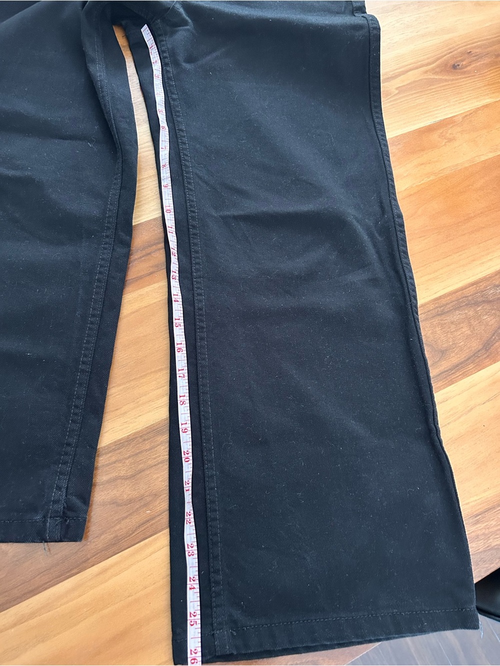 Sezane Black Le Crop Jeans size 38 / 6 - Picture 13 of 14